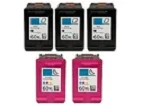 HP Deskjet D5560 5-pack 3 black 60XL, 2 color 60XL