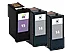 Lexmark 14 and 15 3-pack 2 black 14, 1 color 15