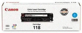 Canon LBP7200Cdn cyan 118 cartridge