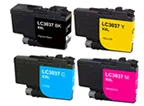 Brother LC-3037 Series 4-pack 1 black LC-3037, 1 cyan LC-3037, 1 magenta LC-3037, 1 yellow LC-3037