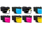 Brother MFC-J805DW Hi Yield 8-pack 2 black LC-3035, 2 cyan LC-3035, 2 magenta LC-3035, 2 yellow LC-3035